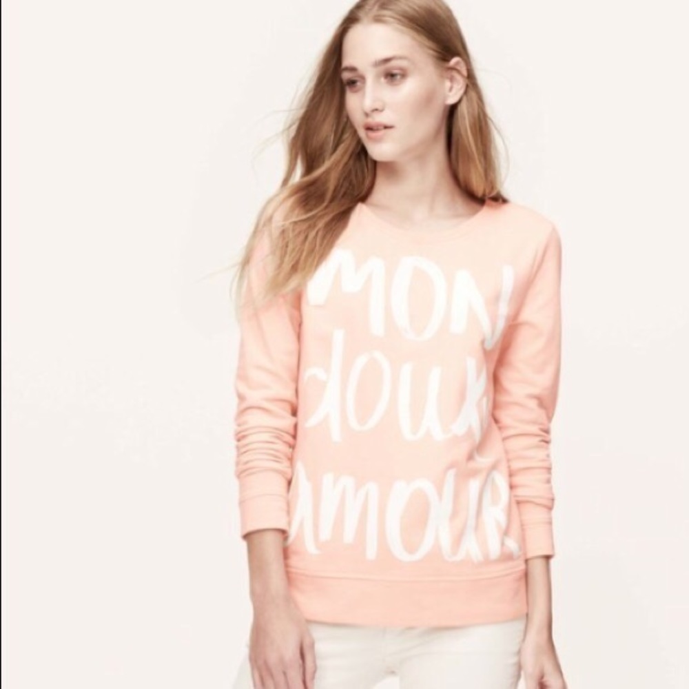 LOFT SIZE SMALL Blush Pink Sweater